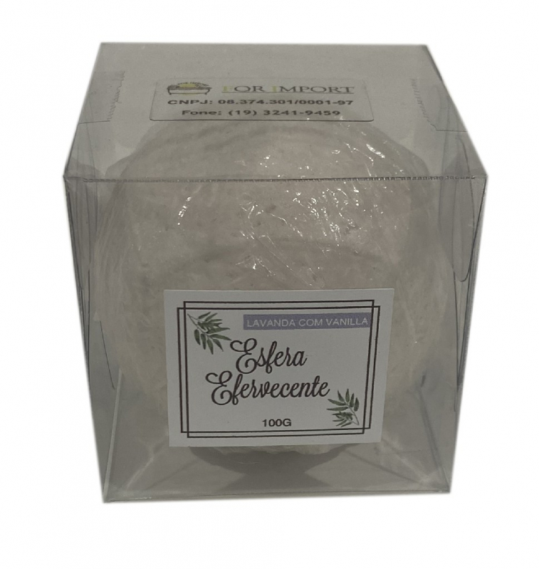 Kit Creme Hidratante Vanilla Região Central - Kit Esfera Efervescente Flor de Lótus