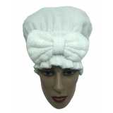 toalha com botão para secar cabelo orçamento Ubarana